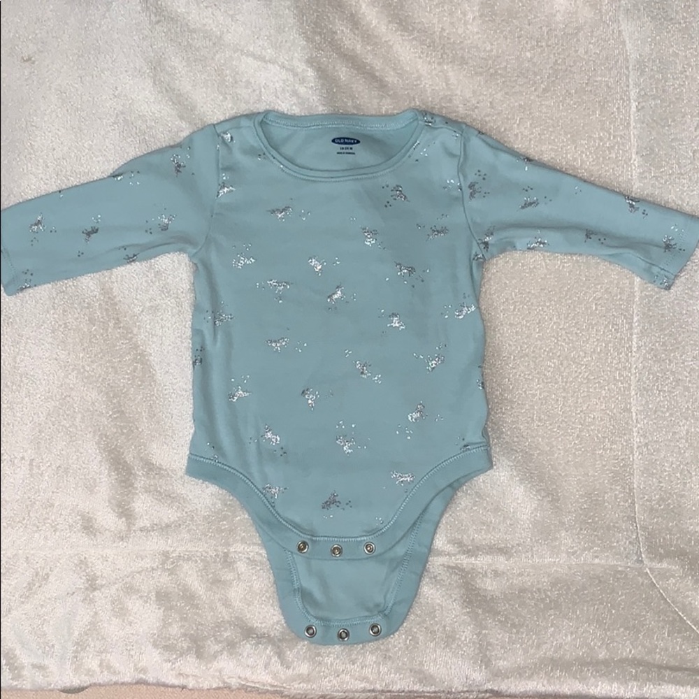 Old Navy 18-24 month unicorn onesie